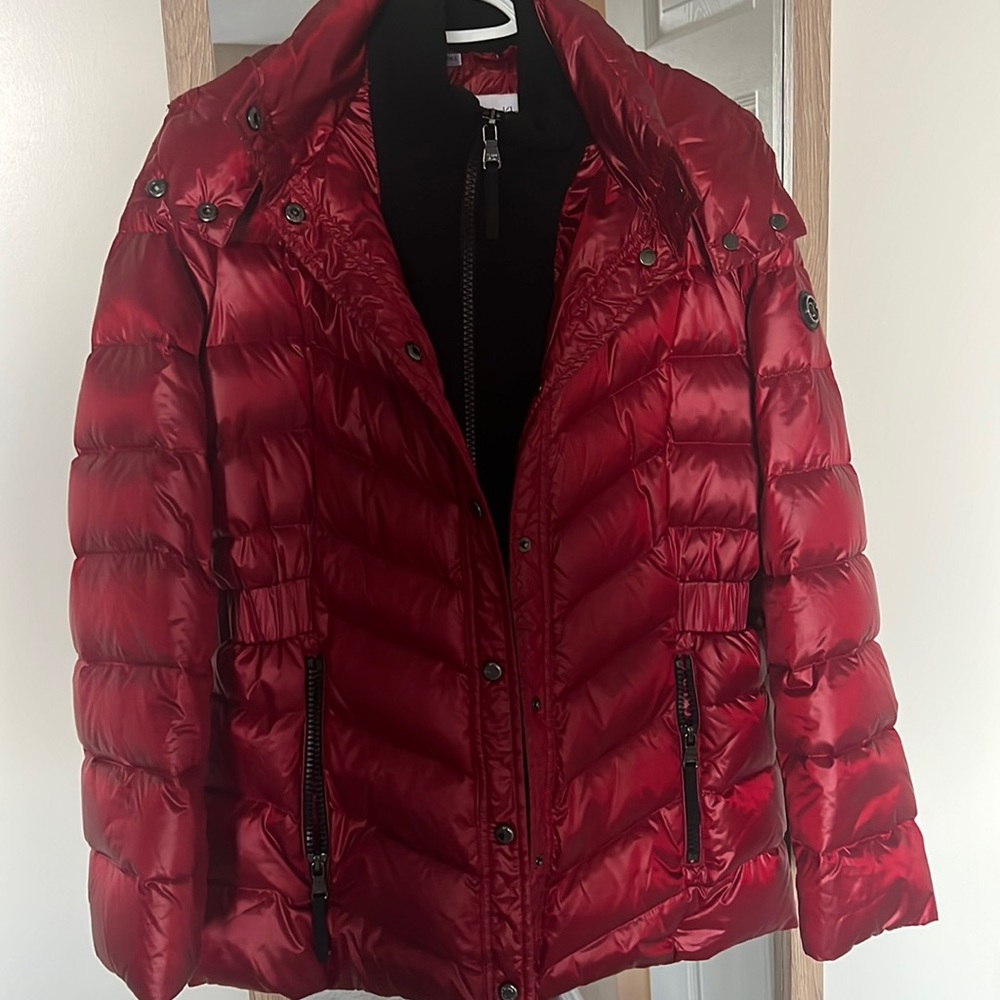 Calvin Klein red jacket